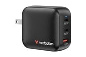 Puhelin - Adapterit & Laturit - Verbatim Power Adapter - GaN - 2 x USB-C USB - 100 Watt - 32230
