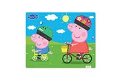 Lautapelit - Barbo Toys - Framed Cardboard Puzzle - Biking - 9035