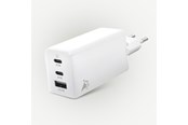 Puhelin - Adapterit & Laturit - Aqiila Chargebird W3 - GaN Charger - 65W PD QC (2x USB-C + USB-A) - 406016