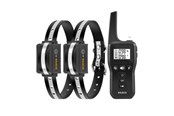 Koirat - Rojeco 1000m Dog Training Collar Set – 2 Collars PD529 (Black) - RJTCXGQYTE-01A0101