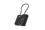 Puhelin - Muut lisävarusteet - XtremeMac Lock Pro - Finder + TSA Approved Lock - rechargeable - Black - XWH-XLP-13
