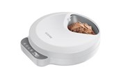 Koirat - Rojeco 4-Meal Cat Feeder – Button Version with 2 Ice Packs (White) - RWSQF26-02