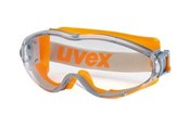 Turvallisuus - Uvex Safety Goggles - Clear panorama lense - Orange - 9302245