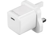 Puhelin - Adapterit & Laturit - Sandberg 20W USB-C Charger (UK Plug) - Includes Lightning Cable - 441-64