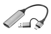 Näyttökaapeli - Sandberg USB-C to HDMI Capture Link - 136-70