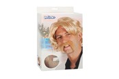 Rooliasut - Boland - Blonde Wig with Mustache - 86336