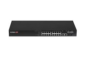 Kytkimet - Edimax Pro IGS-5218PLC - switch - industrial Surveillance VLAN PoE+ Web Smart - 18 ports - smart - rack-mountable - IGS-5218PLC