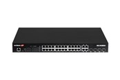 Kytkimet - Edimax Pro IGS-5428PLC - switch - industrial Surveillance VLAN PoE+ Web Smart - 28 ports - smart - rack-mountable - IGS-5428PLC