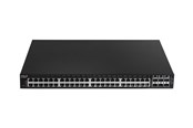 Kytkimet - Edimax Pro IGS-5654PLX - switch - industrial Surveillance VLAN PoE+ Web Smart - 54 ports - smart - rack-mountable - IGS-5654PLX