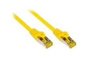 Verkkokaapelit - Alcasa electronik Good Connections patch cable - 15 cm - yellow - Keltainen - 0.1m - 8070R-002Y