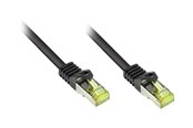 Verkkokaapelit - Alcasa electronik Good Connections RNS patch cable - 1.5 m - black - Musta - 1meter - 8070R-015S