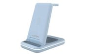 Puhelin - Adapterit & Laturit - Canyon WS-304 wireless charging stand - 3-in-1 - 15 Watt - CNS-WCS304BL