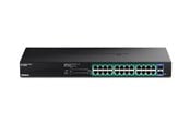 Kytkimet - TRENDnet TPE-TG262ES - Version v1.0R - switch - EdgeSmart - 26 ports - smart - rack-mountable - TAA Compliant - TPE-TG262ES