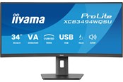Näyttö - 34" iiyama XCB3494WQSU-B1 - 3440x1440 (UWQHD) - 120Hz - VA - XCB3494WQSU-B1
