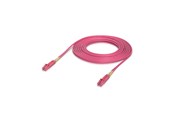 Verkkokaapelit - Ubiquiti UniFi OM4 Duplex LC UPC Fiber Patch Cable 10m - Pinkki - 10m - UACC-OFC-M2-LULU-10M