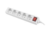 Virtakaapelit (ulkoinen) - Lanberg - power strip - PS1-05E-0300-W