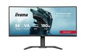 Näyttö - 34" iiyama G-MASTER Red Eagle GCB3484WQSU-B1 - 3440x1440 - 180Hz - VA - GCB3484WQSU-B1