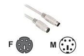 Näyttökaapeli - Hama keyboard / mouse extension cable - 2 m - 42167