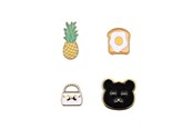 Puhelin - Muut lisävarusteet - ONSALA Charms Pimp Your Phone Metal and Plastic 4pcs - 577212