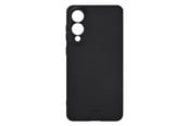 Puhelin - Kannet ja kotelot - ONSALA Phone Case Samsung S25 Edge Back Silicone Touch Black - 664279