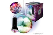 Musiikki - Party Funlight Rotating Mirror Ball with LED - 605209