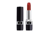Meikit - Christian Dior Couture Colour, Velvet, Cream Lipstick, 999, Refillable, 3.5 g - 3348901634168