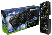 Näytönohjaimet - Palit GeForce RTX 5070 Ti GamingPro-S - 16GB GDDR7 RAM - Näytönohjaimet *DEMO* - NE7507T019T2-GB2031U