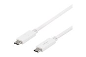USB kaapelit - Deltaco USBC-1502M - USB-C cable - 24 pin USB-C to 24 pin USB-C - 1 m - USBC-1502M