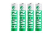 Akut ja Paristot - Deltaco battery - Nordic Swan ecolabelled - 4 x AAA / HR03 - NiMH - ULT-NH1000AAA-4P