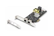 Verkkokortit (verkkosovittimet, tulostuspalvelimet jne.) - StarTech.com 2-Port 2.5Gbps PoE Network Card Intel I225-V 802.3af/at - network adapter - PCIe 2.0 x2 - 10M/100M/1G/2.5 Gigabit Ethernet x 2 - PR22GIP-NETWORK-CARD