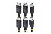 KVM-kaapelit - StarTech.com 6ft (1.8m) Dual-DisplayPort and USB 5Gbps KVM Cable - keyboard / video / mouse (KVM) cable - 1.83 m - DDU1226-KVM-CABLE