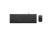 Näppäimistöt - Lenovo Essential Wired Combo Keyboard and Mouse Danish - Näppäimistö ja Hiirisetti - Tanskalainen - Musta - 4X31R64409