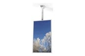 Seinäkiinnitys, AV-kiinnikkeet & AV-kalusteet - HI-ND mounting kit - portrait - for flat panel - white - Max - recommended for 49" - CC4900-5201-01