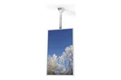 Seinäkiinnitys, AV-kiinnikkeet & AV-kalusteet - HI-ND mounting kit - portrait - for digital signage LCD panel - white - Max - recommended for 55" - CC5500-5201-01