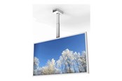 Seinäkiinnitys, AV-kiinnikkeet & AV-kalusteet - HI-ND mounting kit - landscape - for digital signage LCD panel - white - Max - recommended for 43" - CC4300-0201-01