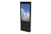 Seinäkiinnitys, AV-kiinnikkeet & AV-kalusteet - HI-ND Single Totem Exclusive stand - portrait - for flat panel - black - Max - recommended for 75" - ST7500-5001-02