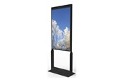 Seinäkiinnitys, AV-kiinnikkeet & AV-kalusteet - HI-ND Floorstand H stand - for flat panel - black body/black side pillar - Max - recommended for 55" - FS5519-5101-02