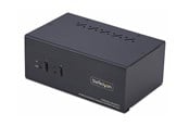 KVM-kytkimet - StarTech.com 2-Port Dual-Monitor DisplayPort en HDMI KVM Switch 4K 60Hz - KVM / audio / USB switch - 2 ports - TAA Compliant - P2ADDH462-KVM-SWITCH