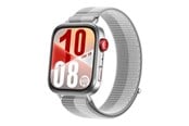Älykellot, Urheilukellot & Aktiivisuusrannekkeet - Huawei Watch FIT 4 - Silver Woven - 55020EWR