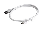 USB kaapelit - Gembird Cablexpert - USB cable - Micro-USB Type B to USB - 1 m - CCP-MUSB2-AMBM-W-1M