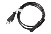 Sisäiset virtakaapelit - Lanberg - power cable - Europlug to power IEC 60320 C7 - 1.8 m - CA-C7CA-10CC-0018-BK