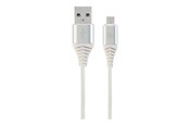 USB kaapelit - Gembird Cablexpert Premium - USB cable - Micro-USB Type B to USB - 2 m - CC-USB2B-AMmBM-2M-BW2
