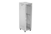 Räkit - Rack - Lanberg FF01 series V2 - rack - 600x800 flat pack glass door LCD - 42U - FF01-6842-12SL