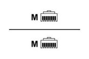 Verkkokaapelit - Belkin patch cable - 5 m - Musta - 5m - A3L793BT05MBKHS