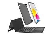 Näppäimistöt - Belkin Connect - keyboard and folio case (protective case) - with magnetic stand - with trackpad Input Device - Näppäimistö & Foliosetti - Musta - BBZ001AY-V3