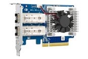 Verkkokortit (verkkosovittimet, tulostuspalvelimet jne.) - QNAP QXG-10G2SF-NXE - expansion module - PCIe 3.0 x8 - Gigabit Ethernet / 10 Gigabit SFP+ x 2 - QXG-10G2SF-NXE