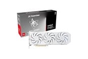 Näytönohjaimet - PowerColor Radeon RX 9060 XT Hellhound Spectral White - 16GB GDDR6 RAM - Näytönohjaimet - RX9060XT 16G-L/OC/WHITE