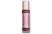 Meikit - Makeup Revolution Conceal & Define, Oil Free, Cream Foundation, F 18, 23 ml - 5057566045704