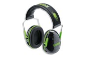 Turvallisuus - Uvex K1 Ear Defender with Headband - Black / Green - 2600001