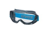 Turvallisuus - Uvex - safety goggles - polycarbonate thermoplastic elastomer (TPE) textile - blue anthracite - 9320265